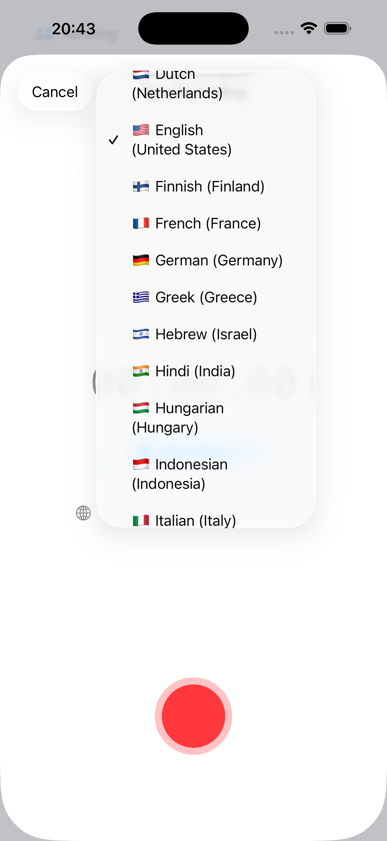 AudioNote AI Screenshot 2