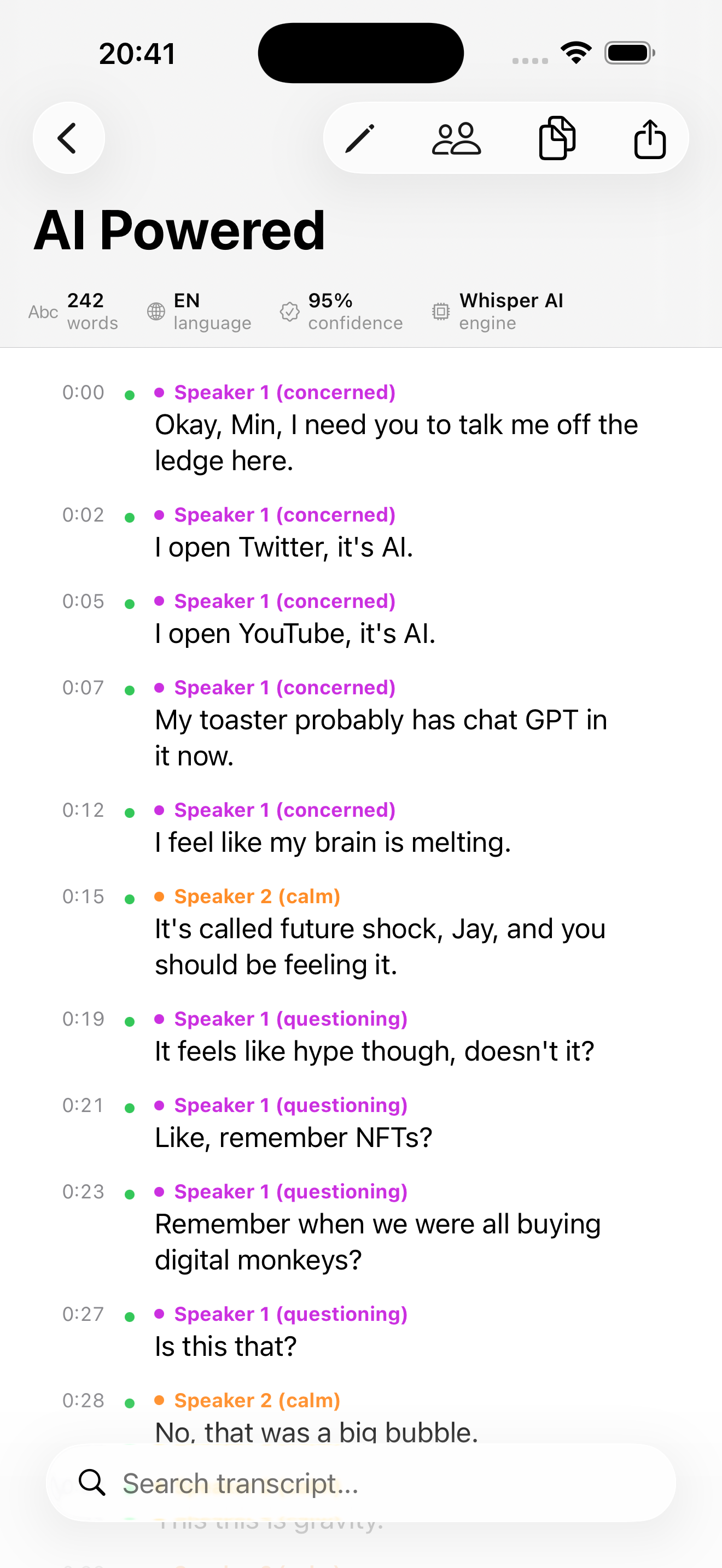 AudioNote AI Screenshot 5