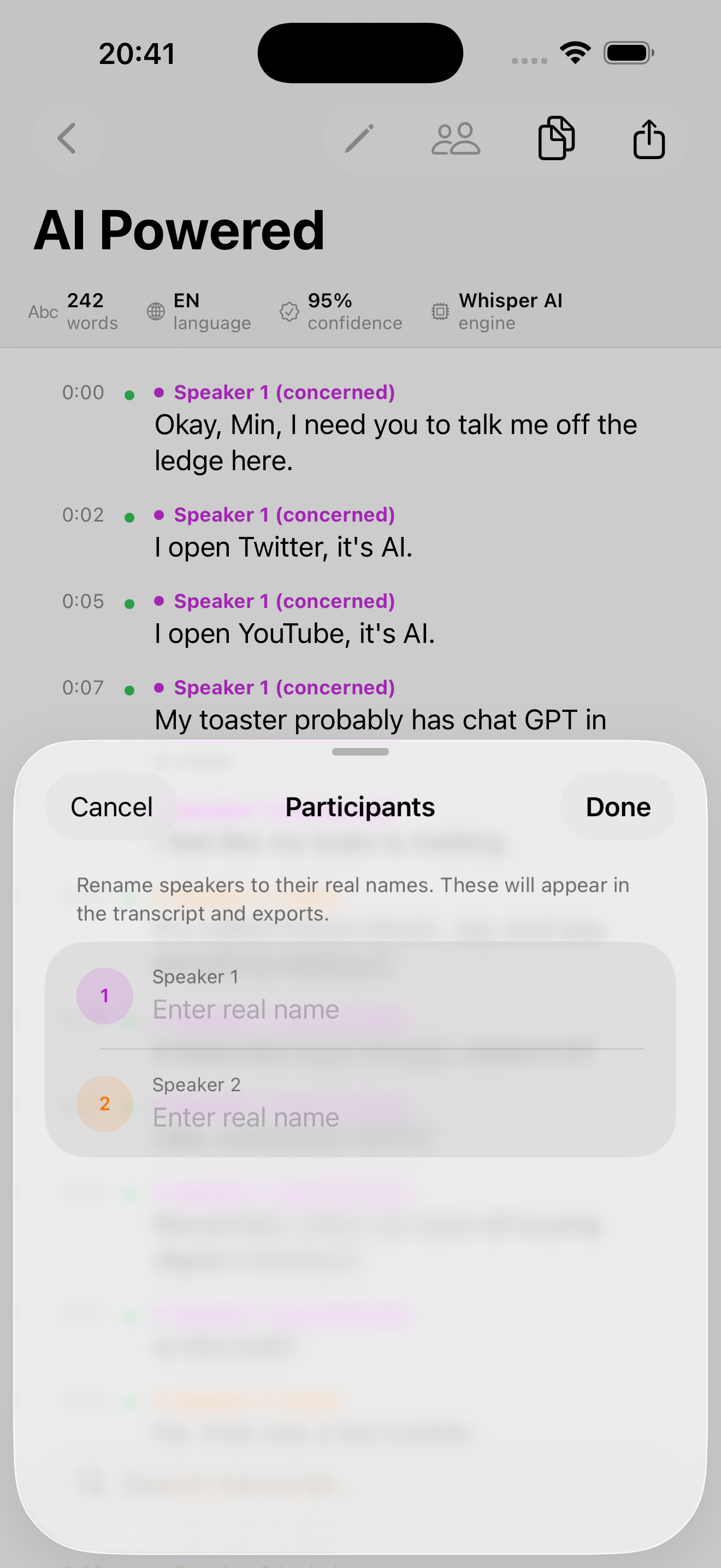 AudioNote AI Screenshot 6